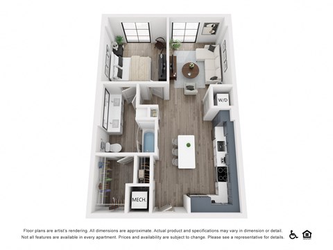 A12 bedroom floorplan